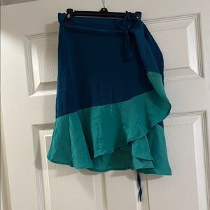 Summersalt Blue and Green Wrap Sarong
